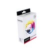 3700654256064-Cartouche compatible Canon PG-512XL/CL-513XL - Pack de 2 - noir, cyan, magenta, jaune - Swi-Angle gauche-0